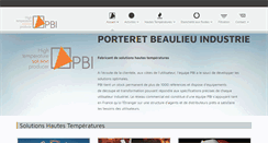 Desktop Screenshot of pbi.fr