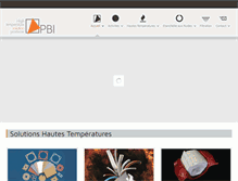Tablet Screenshot of pbi.fr